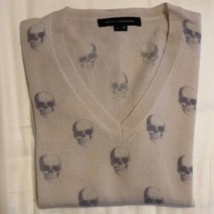 Skull Cashmere Sweater size S